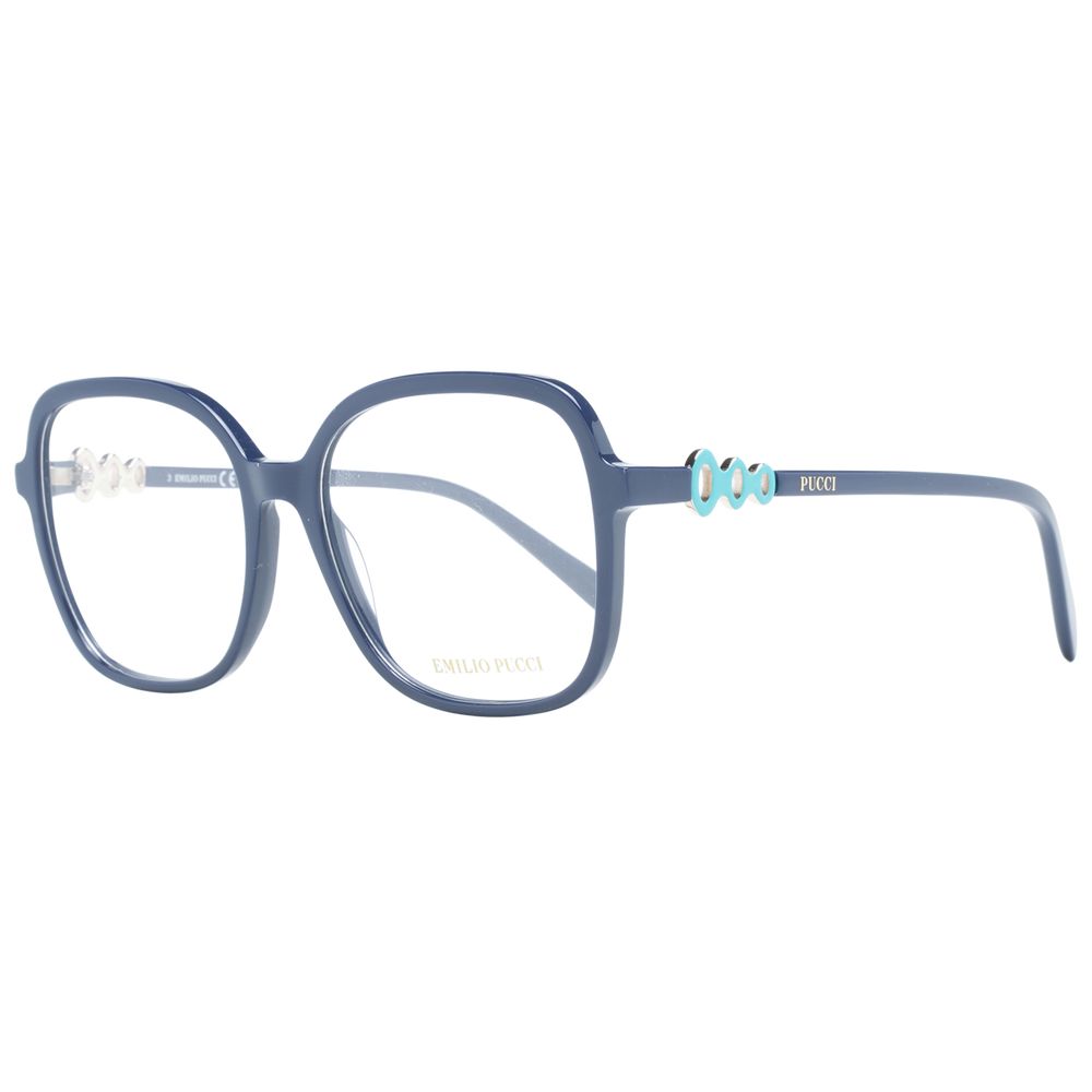 Emilio Pucci Blue Plastic Glasses (Frames)