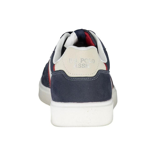 U.S. POLO ASSN. Blue Polyethylene Men Sneaker U.S. POLO ASSN.