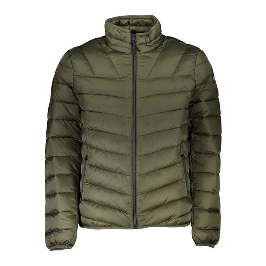 Napapijri Green Polyamide Men Jacket Napapijri