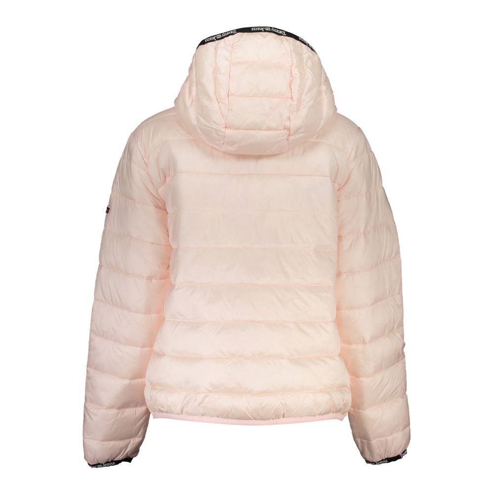 Tommy Hilfiger Pink Polyester Women Jacket Tommy Hilfiger