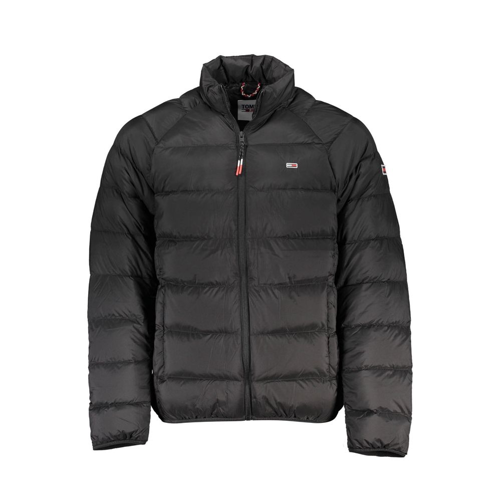 Tommy Hilfiger Black Polyamide Men Jacket Tommy Hilfiger