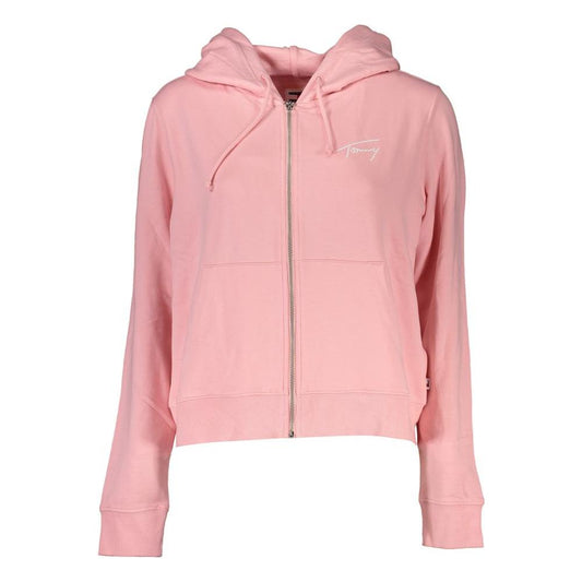 Tommy Hilfiger Pink Modal Women Sweater Tommy Hilfiger