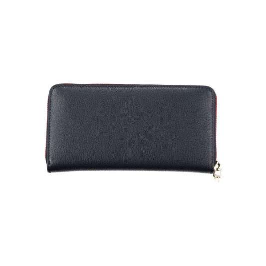 Tommy Hilfiger Elegant Blue Designer Wallet Tommy Hilfiger