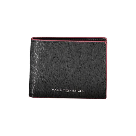 Tommy Hilfiger Elegant Leather Bifold Wallet with Contrast Accents Tommy Hilfiger