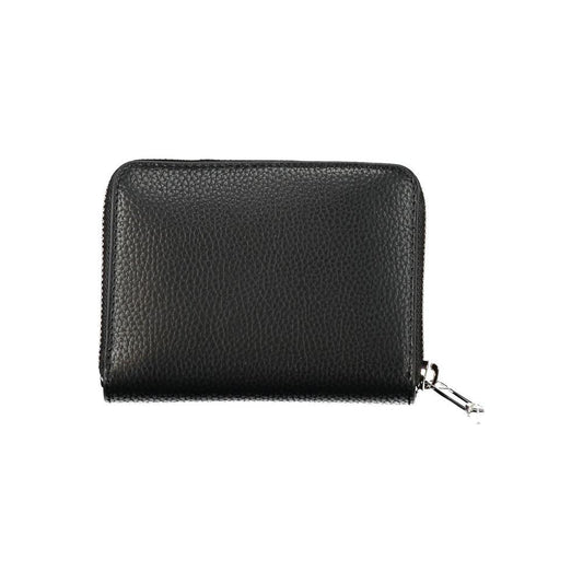 Tommy Hilfiger Elegant Black Polyethylene Wallet Tommy Hilfiger