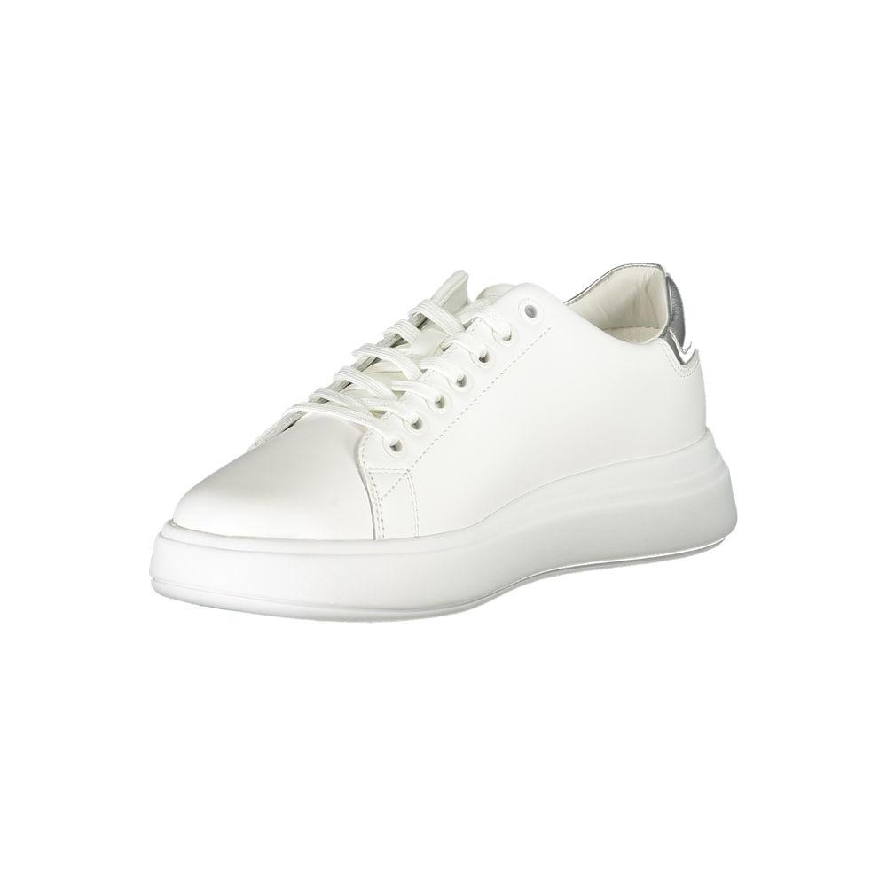 Calvin Klein Chic White Sneakers with Contrast Details Calvin Klein