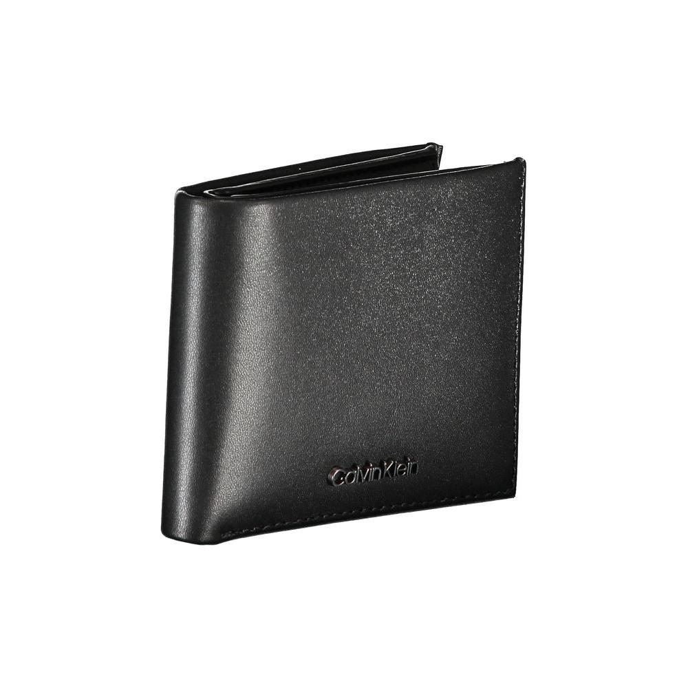 Calvin Klein Sleek Leather Bi-Fold Wallet with RFID Block Calvin Klein