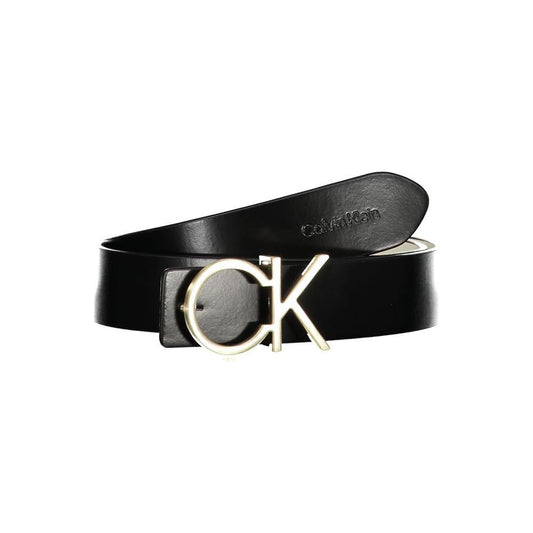 Calvin Klein Reversible Black and White Leather Belt Calvin Klein