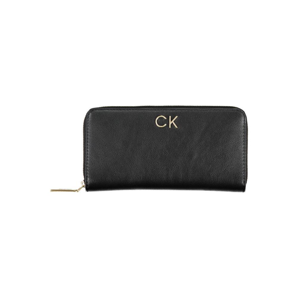 Calvin Klein Sleek RFID-Safe Wallet with Chic Contrasts Calvin Klein