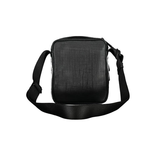 Calvin Klein Elegant Black Shoulder Bag with Contrasting Details Calvin Klein