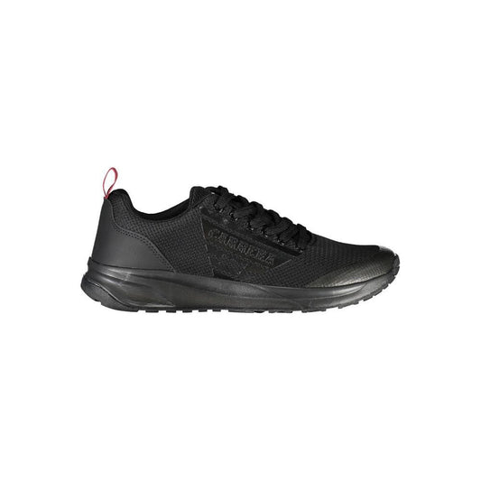 Carrera Dynamic Black Sneakers with Eco-Leather Detailing Carrera