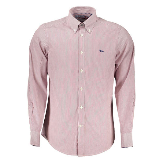 Harmont & Blaine Classic Pink Striped Button-Down Shirt Harmont & Blaine