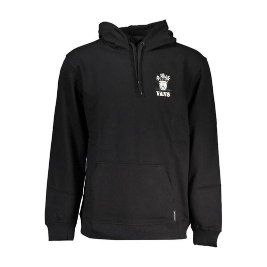 Vans Sleek Fleece Hooded Sweatshirt in Black Vans