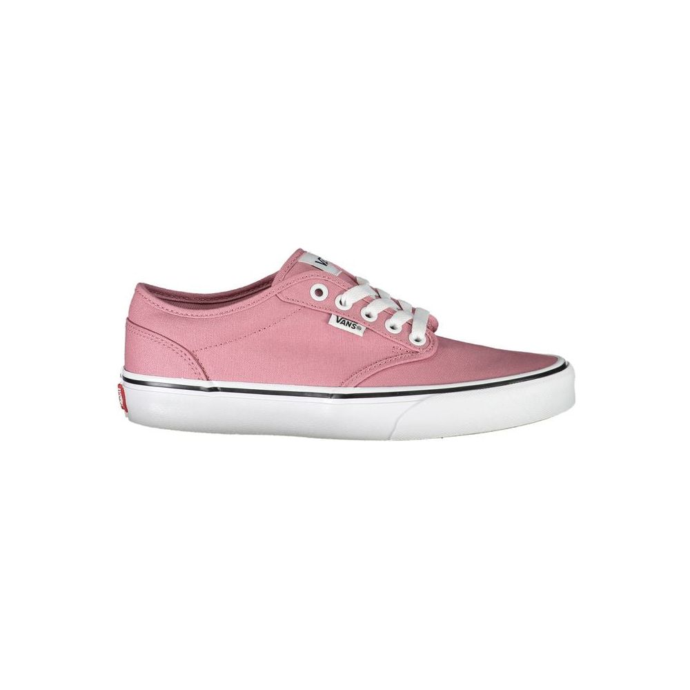 Vans Chic Pink Sneakers with Contrast Laces Vans