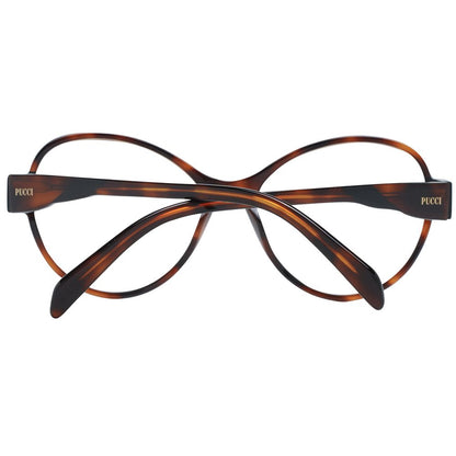 Emilio Pucci Brown Plastic Glasses (Frames)