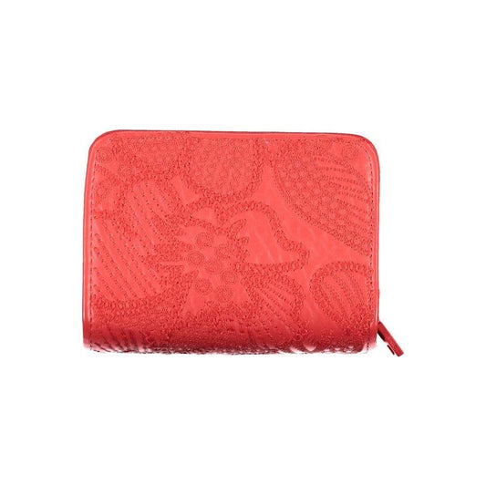 Desigual Red Polyethylene Wallet Desigual