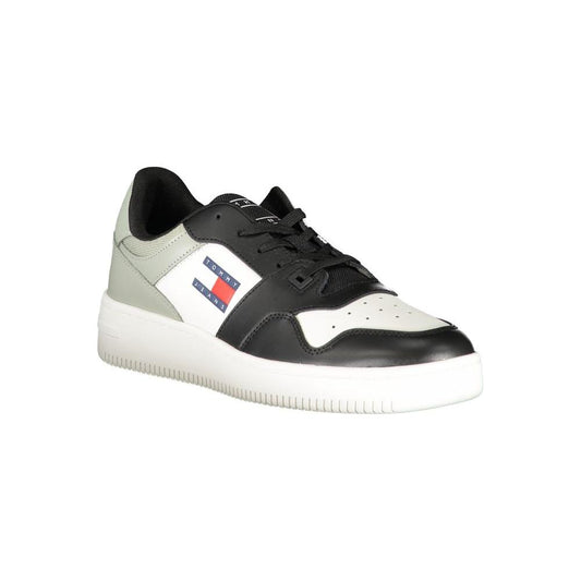 Tommy Hilfiger Black Polyester Sneaker Tommy Hilfiger