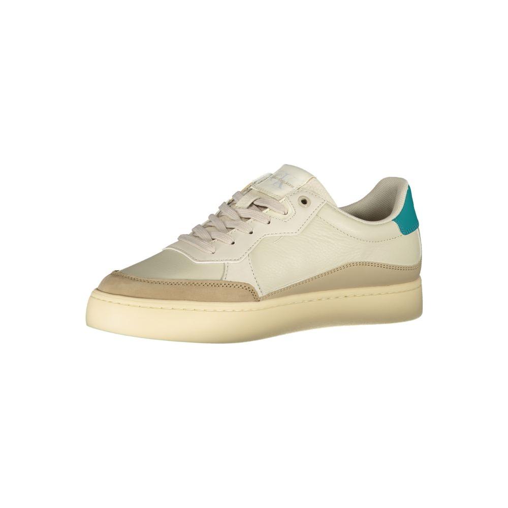 Calvin Klein Beige Polyester Sneaker Calvin Klein