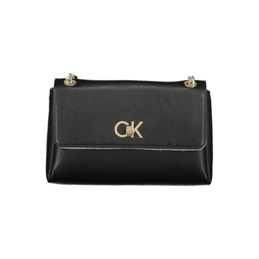 Calvin Klein Black Polyester Handbag Calvin Klein