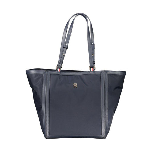 Tommy Hilfiger Blue Polyester Handbag Tommy Hilfiger