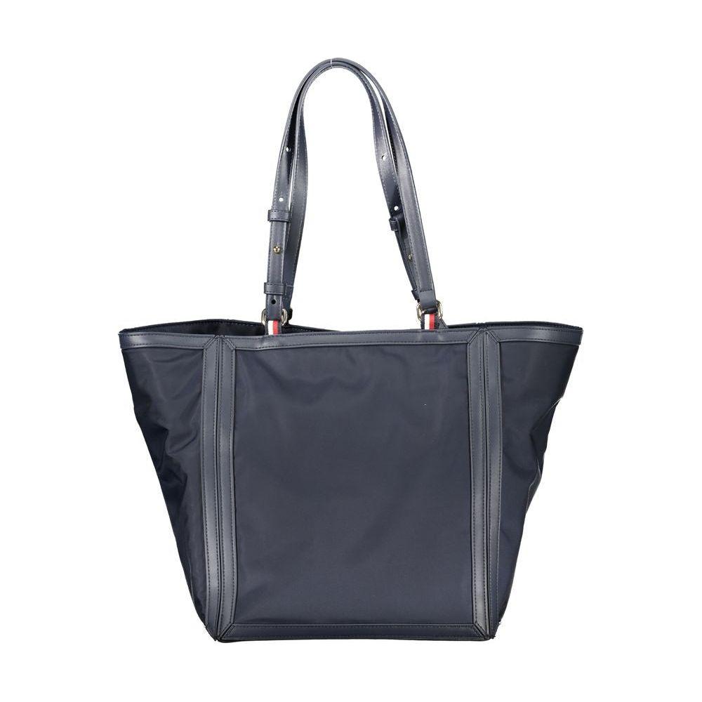 Tommy Hilfiger Blue Polyester Handbag Tommy Hilfiger