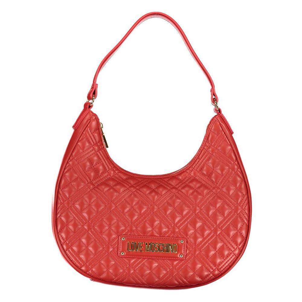 Love Moschino Red Polyethylene Handbag Love Moschino