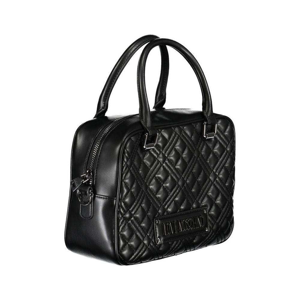 Love Moschino Black Polyethylene Handbag Love Moschino