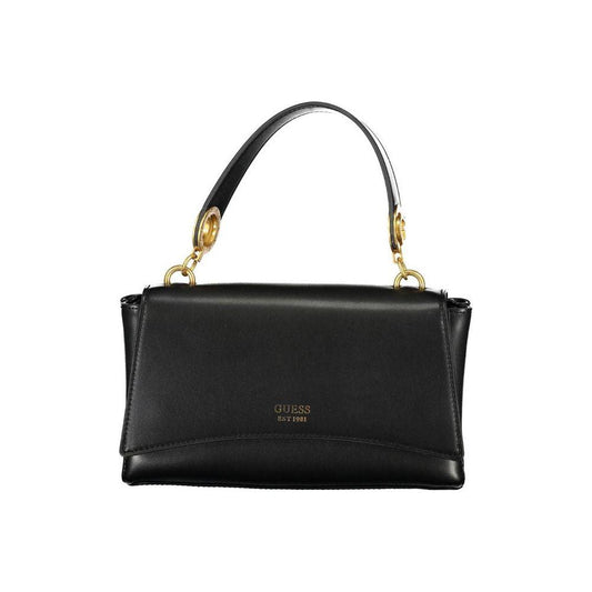 Guess Jeans Black Polyethylene Handbag Guess Jeans