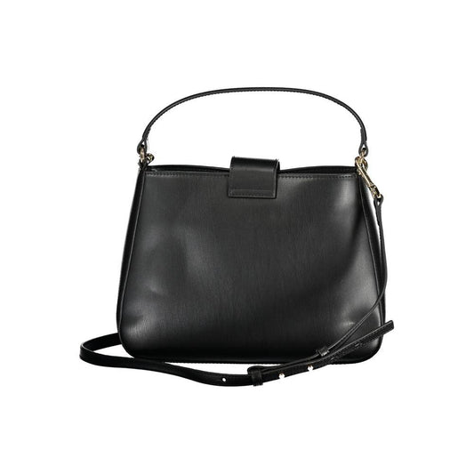 Tommy Hilfiger Black Polyethylene Handbag Tommy Hilfiger