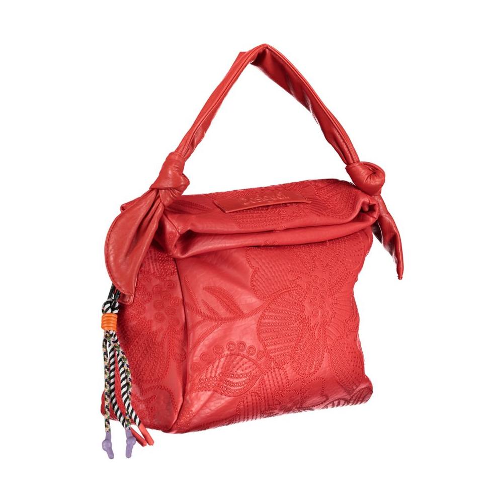 Desigual Red Polyethylene Handbag Desigual