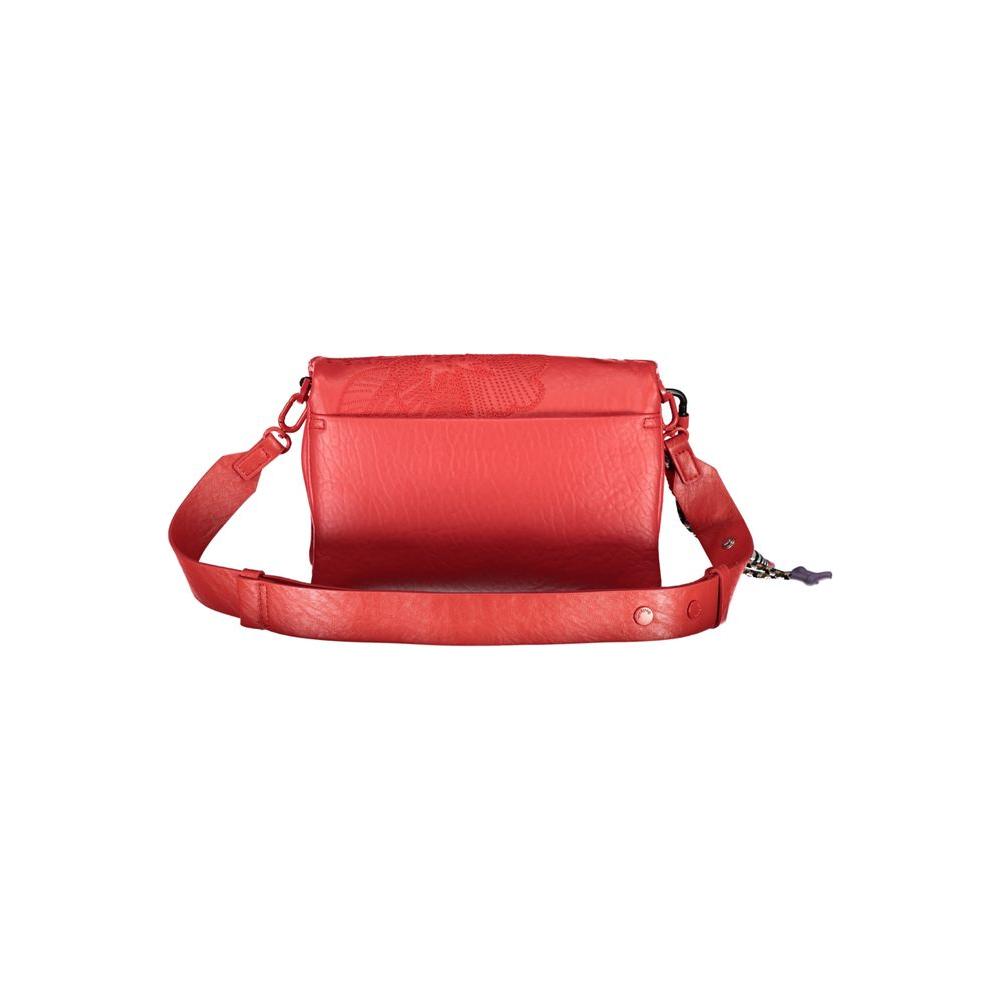 Desigual Red Polyethylene Handbag Desigual