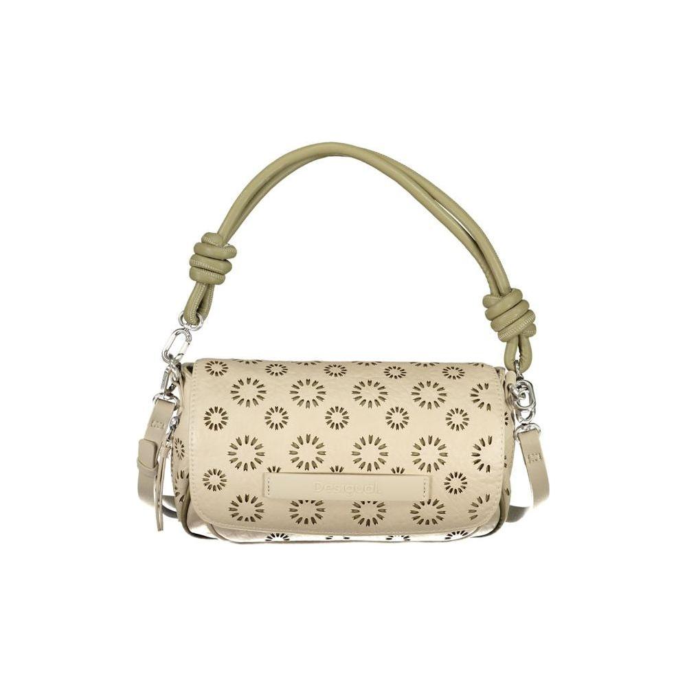 Desigual Beige Polyethylene Handbag Desigual