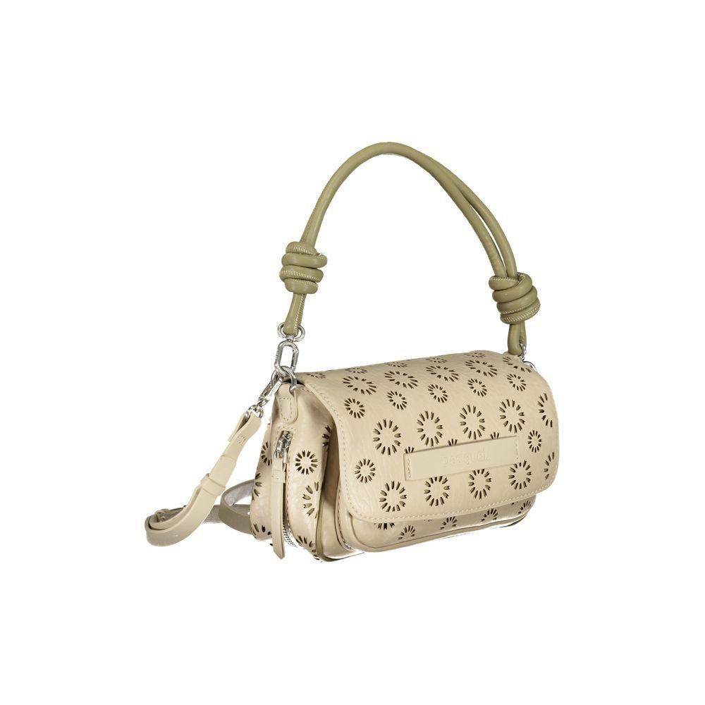 Desigual Beige Polyethylene Handbag Desigual