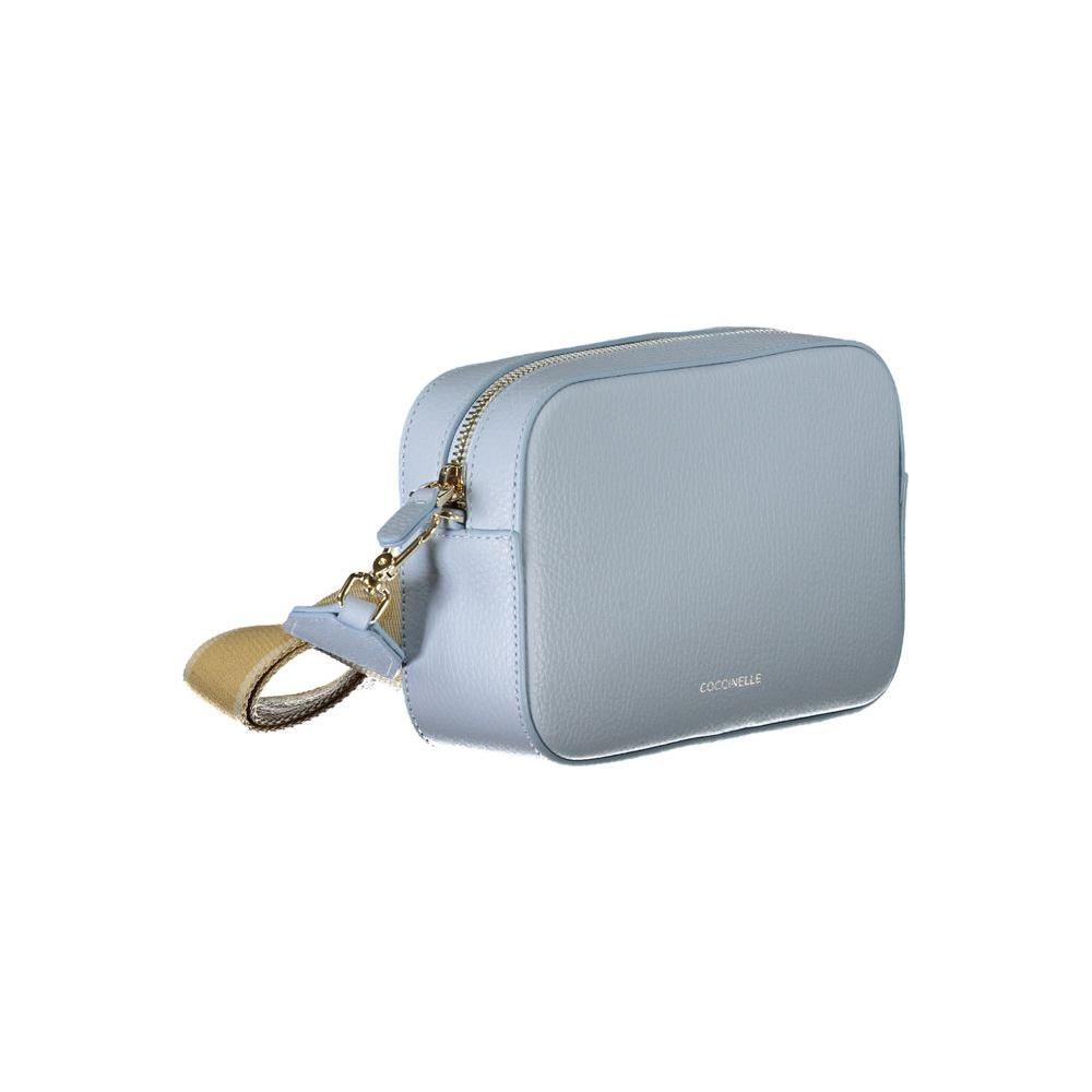 Coccinelle Light Blue Leather Handbag Coccinelle