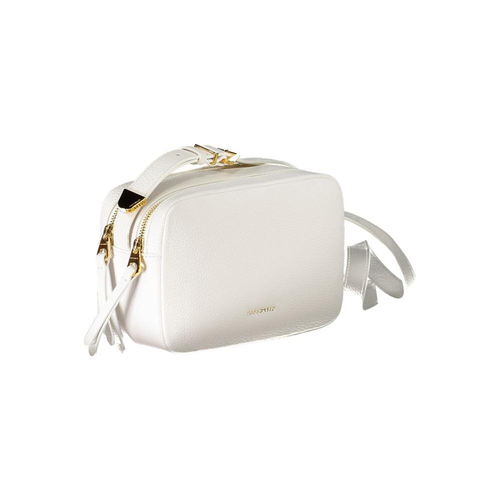 Coccinelle White Leather Handbag Coccinelle