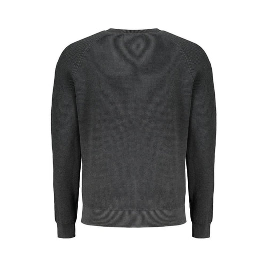 Calvin Klein Black Cotton Sweater Calvin Klein