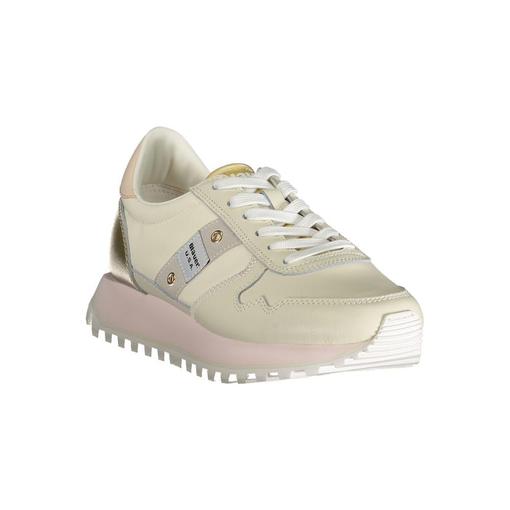 Blauer Beige Polyester Sneaker Blauer