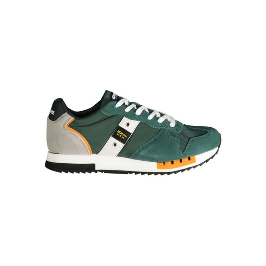 Blauer Green Polyester Sneaker Blauer