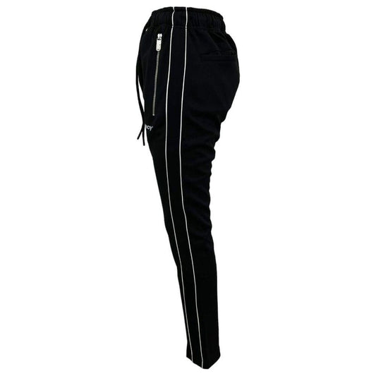 Pharmacy Industry Black Polyester Jeans & Pant Pharmacy Industry