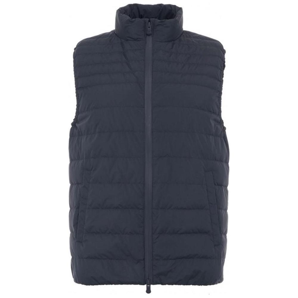 People Of Shibuya Sleek Blue Puffer Vest for a Modern Look People Of Shibuya