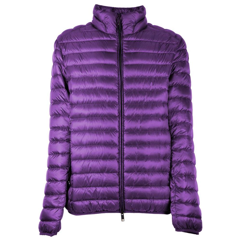 Centogrammi Chic Purple Nylon Down Jacket Centogrammi