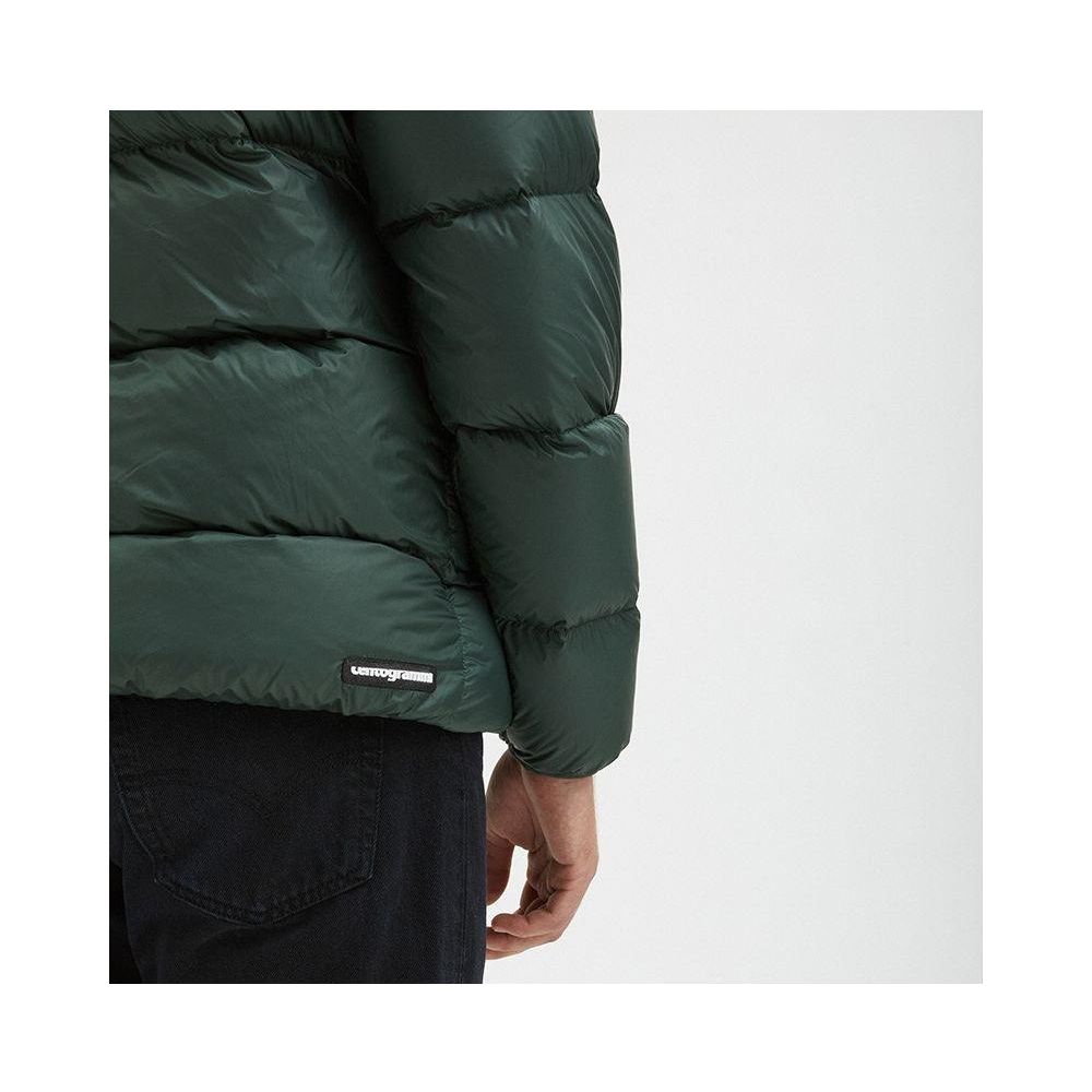 Centogrammi Green Nylon Men Jacket Centogrammi