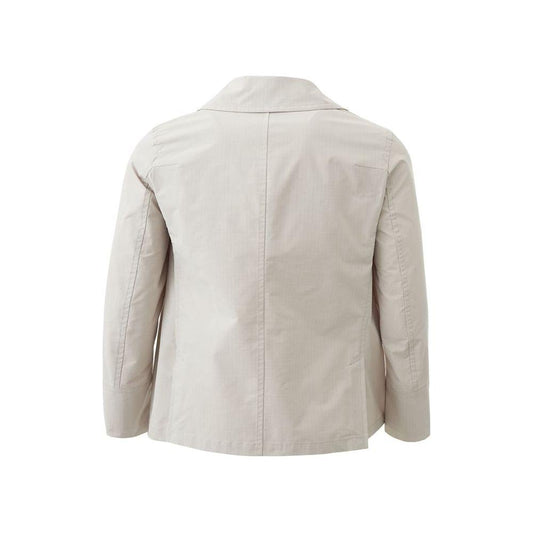 Sealup Pristine White Polyester Jacket Sealup