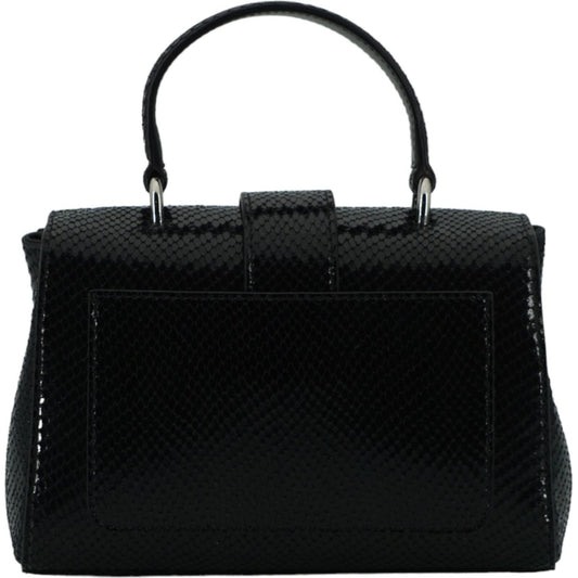 Jimmy Choo Black Leather Top Handle Shoulder Bag Jimmy Choo