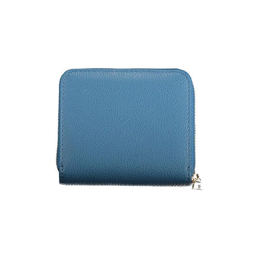 Guess Jeans Blue Polyethylene Wallet Guess Jeans