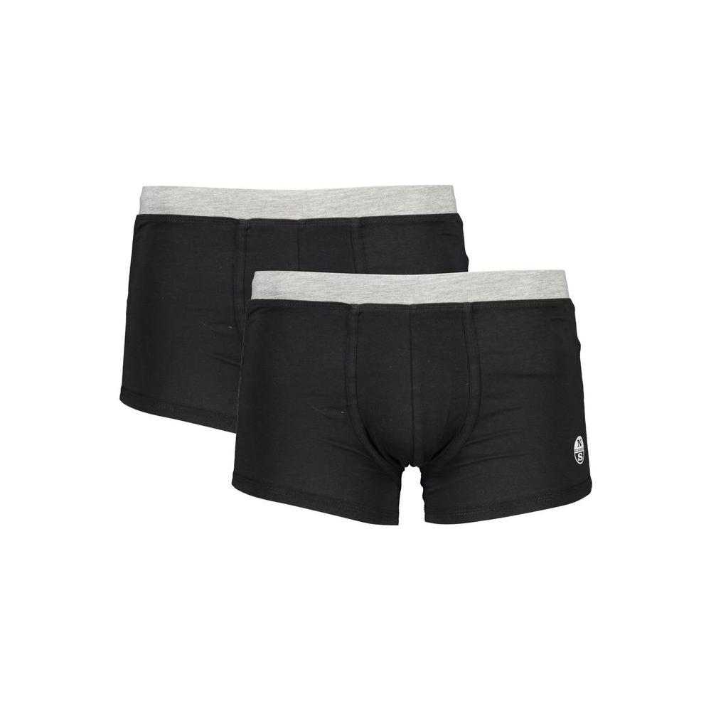 North Sails Black Cotton Underwear