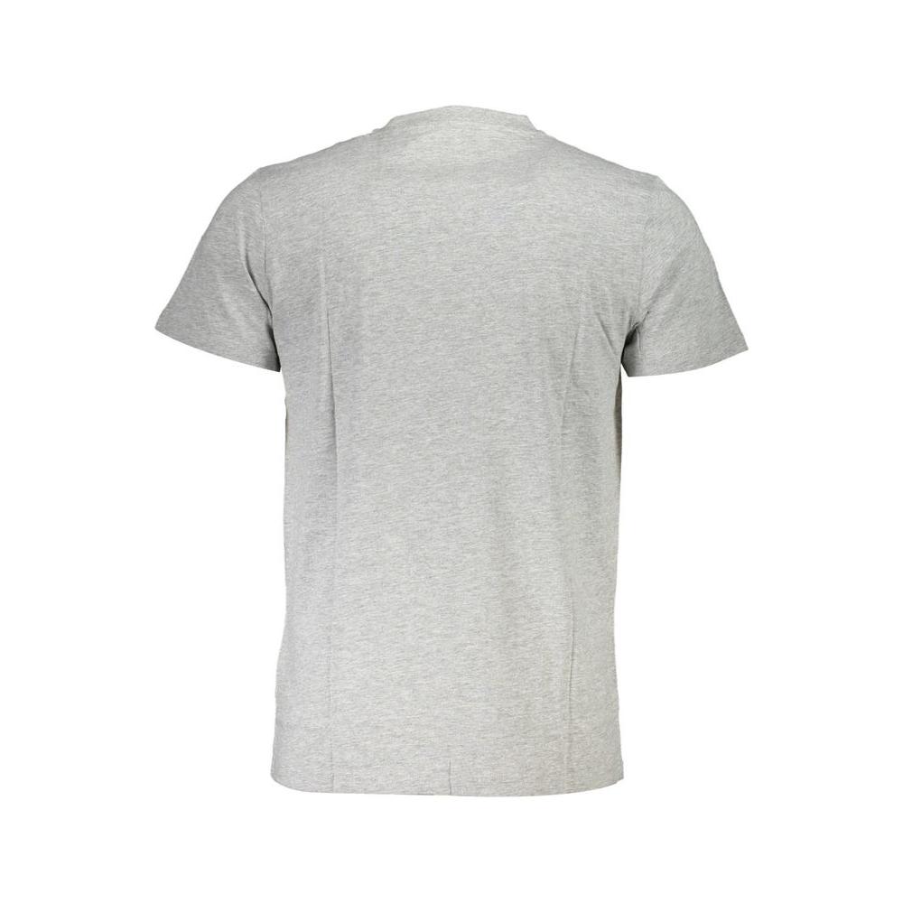 Cavalli Class Gray Cotton T-Shirt