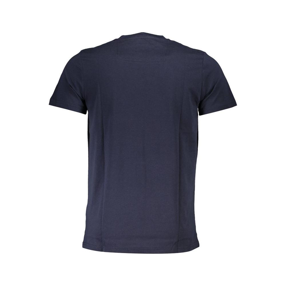 Cavalli Class Blue Cotton T-Shirt Cavalli Class