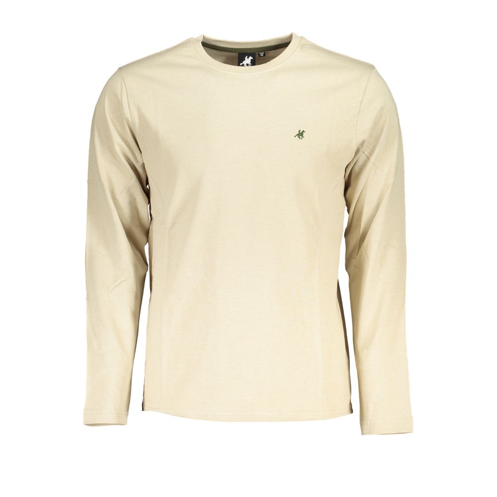 U.S. Grand Polo Beige Cotton T-Shirt U.S. Grand Polo