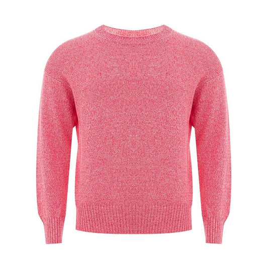 Gran Sasso Pink Cotton Sweater Gran Sasso